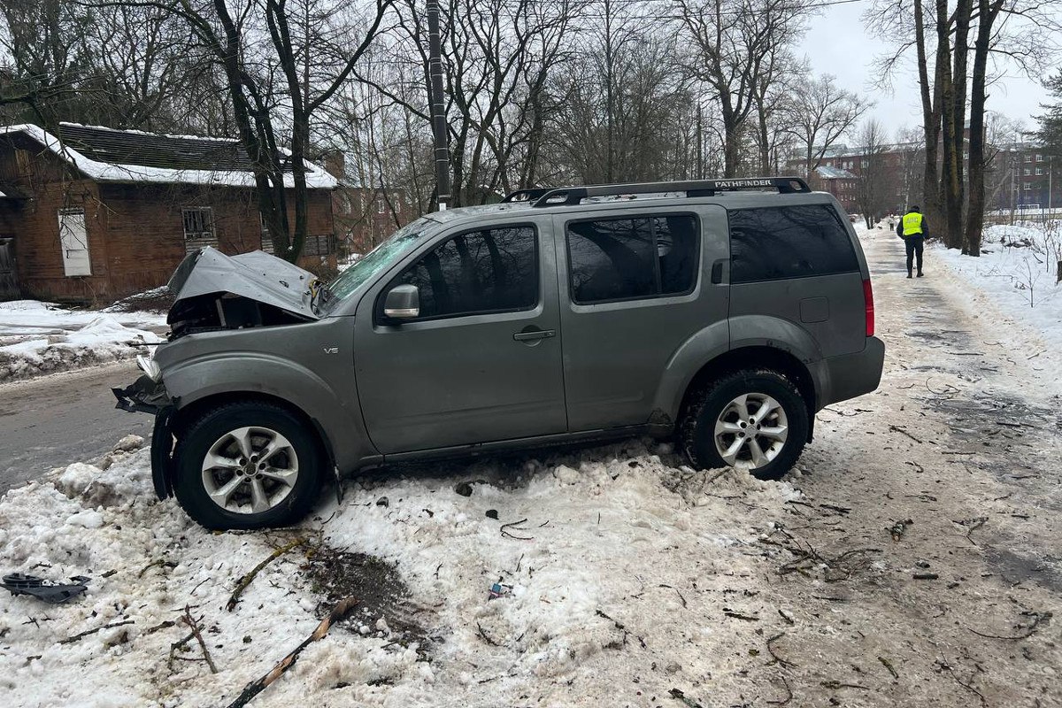 Ребенок и трое взрослых пострадали во врезавшейся в дерево иномарке Ребенок и трое взрослых пострадали во врезавшейся в дерево иномарке