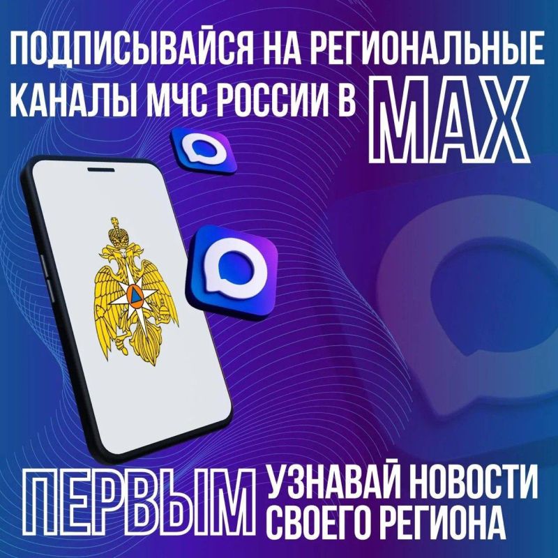 МЧС Вологодской области теперь в MAX!