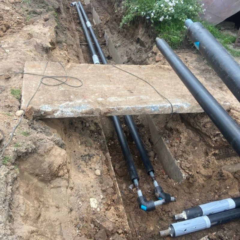 Почти 4 км коммунальных сетей проложили в деревне Анишино