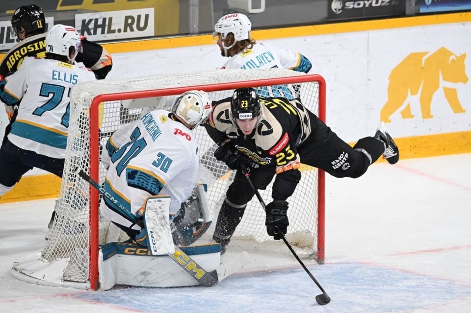 Хоккейная «Северсталь» вырвала победу у «Сочи» в Череповце