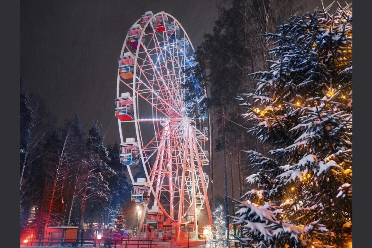 В парке Ветеранов в Вологде появится новое большое колесо обозрения!