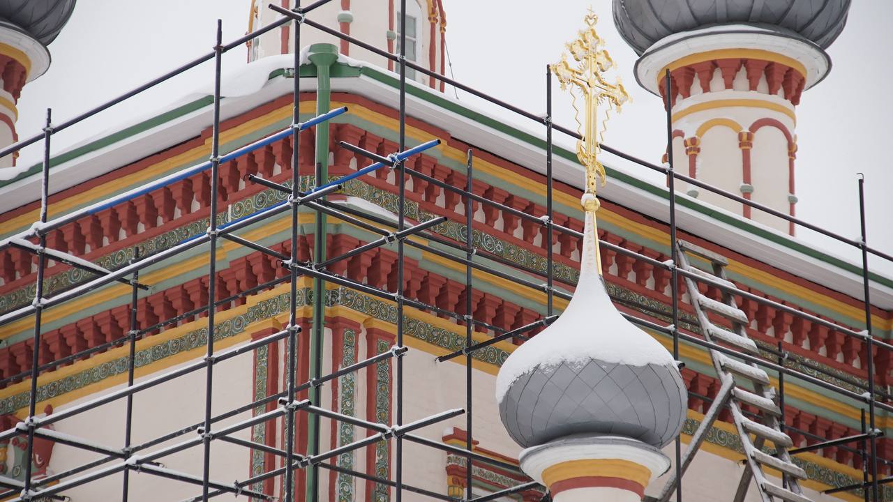 Вологодская область активно восстанавливает храмы и монастыри Вологодская область активно восстанавливает храмы и монастыри