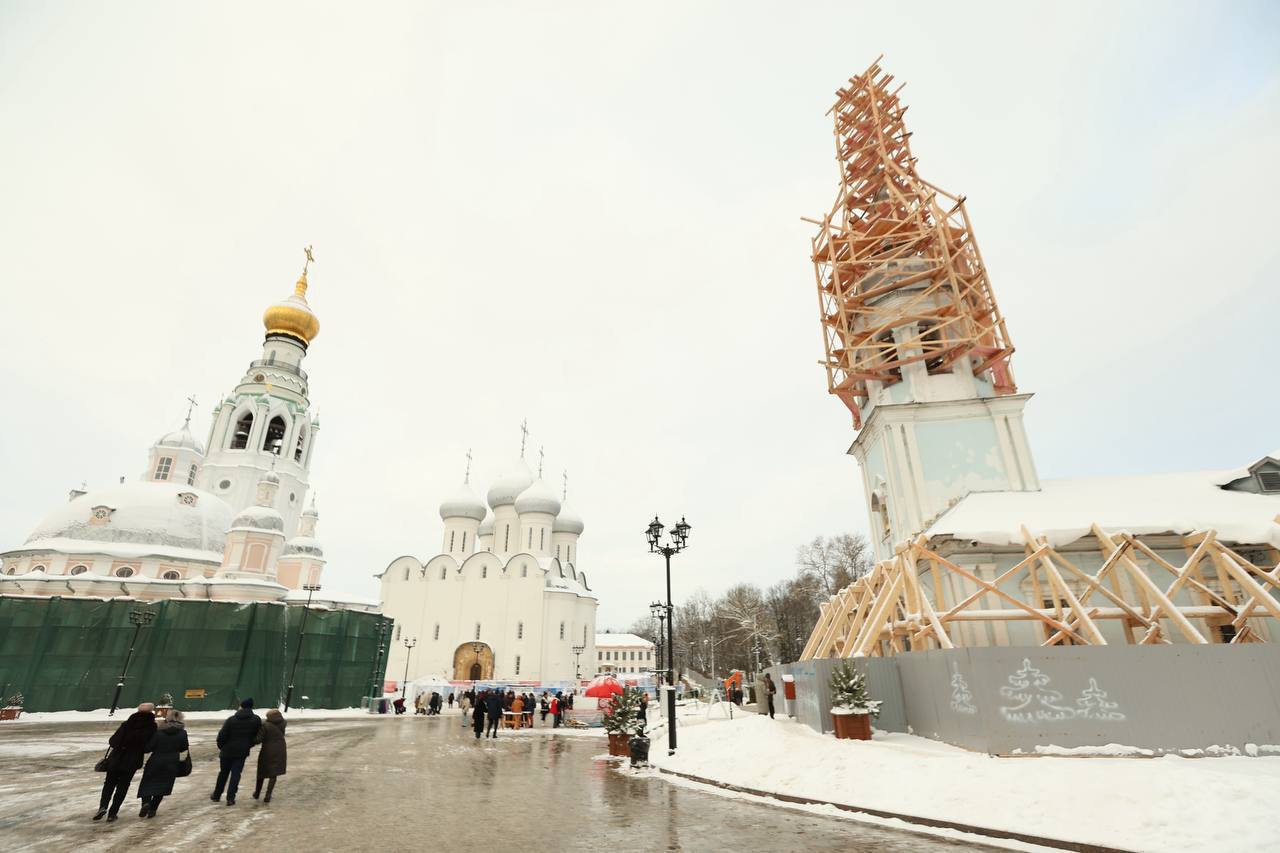 Вологодская область активно восстанавливает храмы и монастыри Вологодская область активно восстанавливает храмы и монастыри