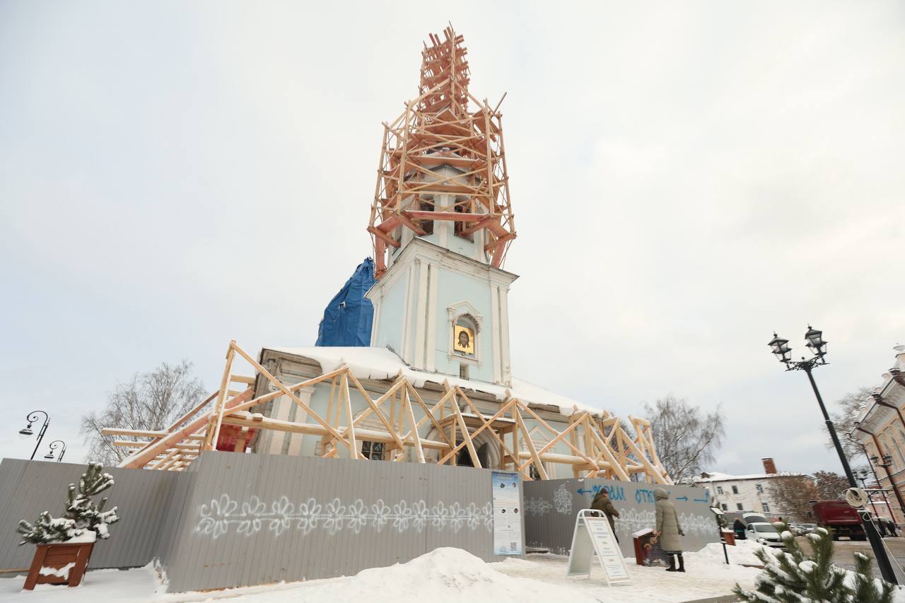 Вологодская область активно восстанавливает храмы и монастыри Вологодская область активно восстанавливает храмы и монастыри