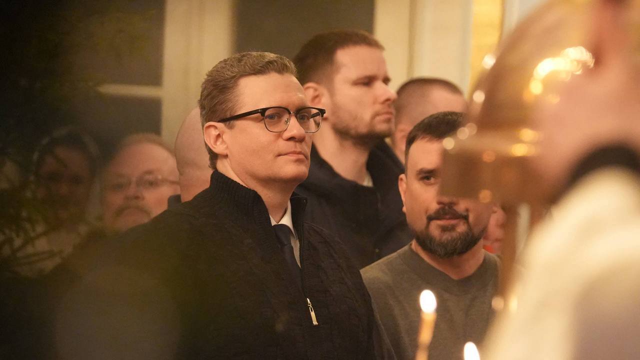 Губернатор Вологодской области посетил рождественские богослужения