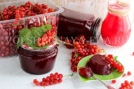 Желе из красной смородины на зиму: густое, яркое и полезное заготовление