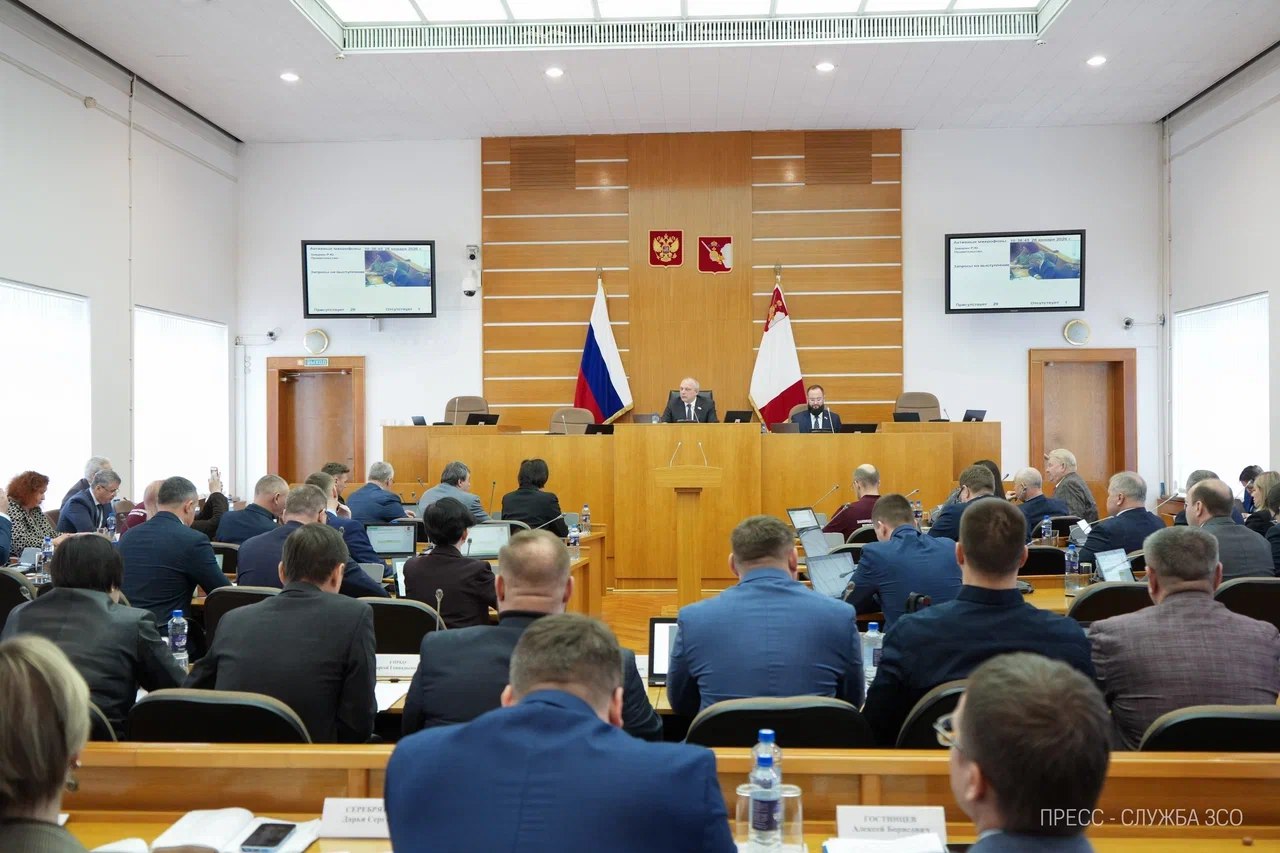 Председатель Избирательной комиссии Вологодской области Денис Зайцев принял участие в заседании 58 сессии Законодательного Собрания