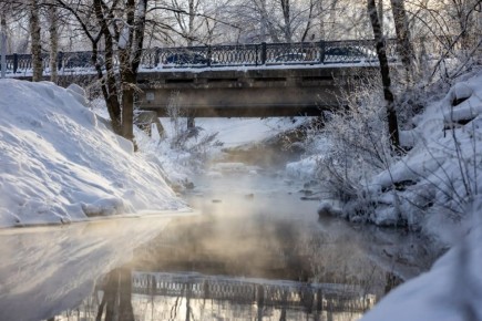 За чашкой горячего чая: любуемся зимней Вологдой