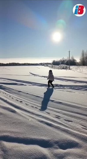 Сегодня на улице под Вологдой –23°C
