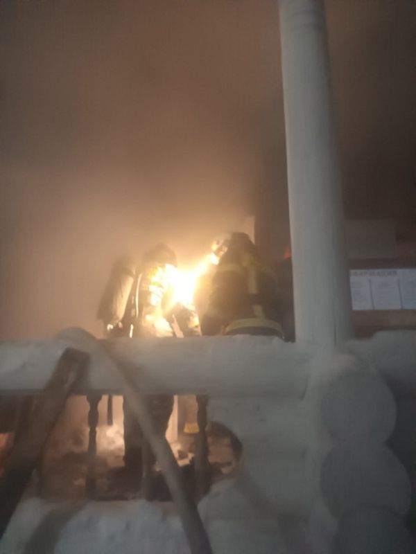 Деревянная церковь пострадала от пожара в Великоустюгском округе