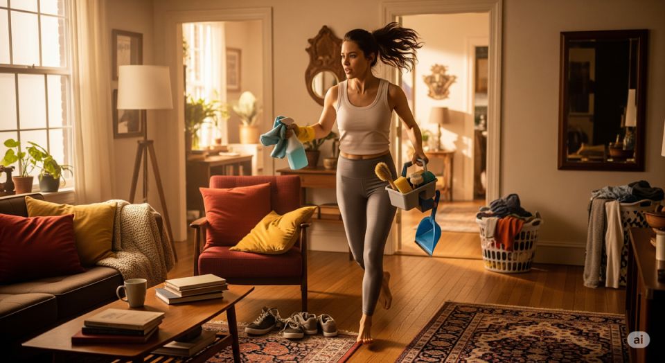 Как быстрая уборка создает иллюзию порядка и хаос на завтра