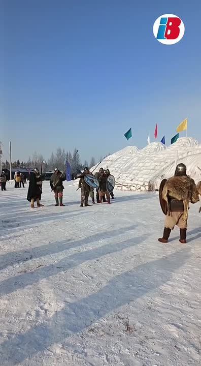 Сегодня в 14:30 планируется взятие снежной крепости