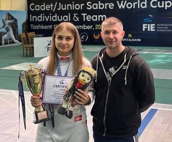 1 Череповецкая саблистка Анастасия Исакова представит Россию на чемпионате мира в Бразилии