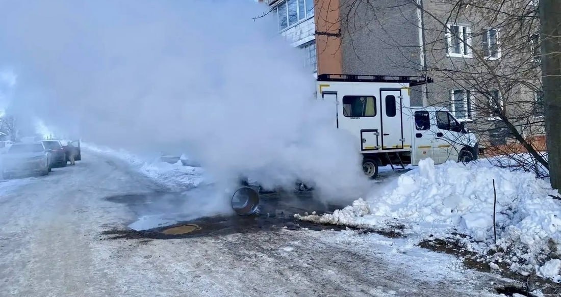 Ремонт тепловой сети проводят в Северном районе Череповца