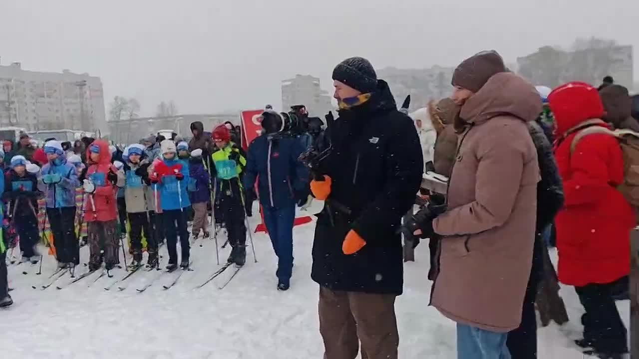 На "Лыжне России" к старту готовятся дети! Их ждет дистанция 1000 метров