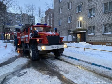 Пожар унёс жизнь 90-летнего пенсионера в Череповце