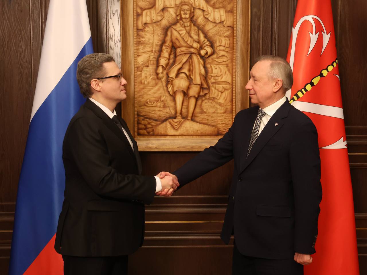 Георгий Филимонов: Продолжаю рабочий день в Северной столице Георгий Филимонов: Продолжаю рабочий день в Северной столице