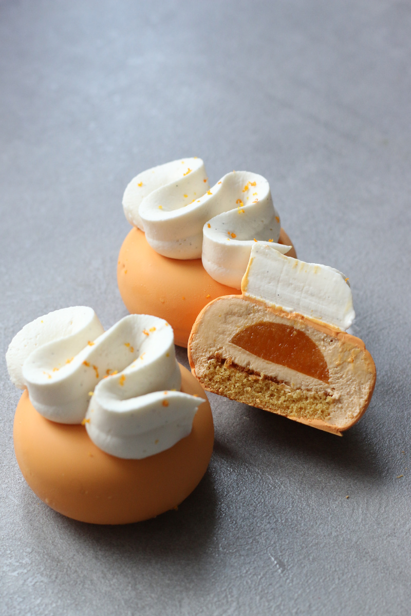 Нежное пирожное «Морошка-Мандарин»: идеальное сочетание вкусов