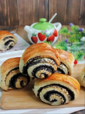 Булочки с маком на кефире