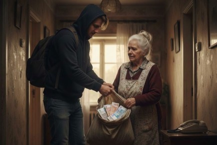 В Вологде задержали курьера мошенников!