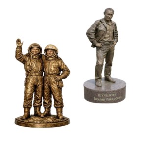 Памятники космонавтам Юрию Гагарину и Павлу Беляеву, а также писателю Василию Шукшину установят в Вологде