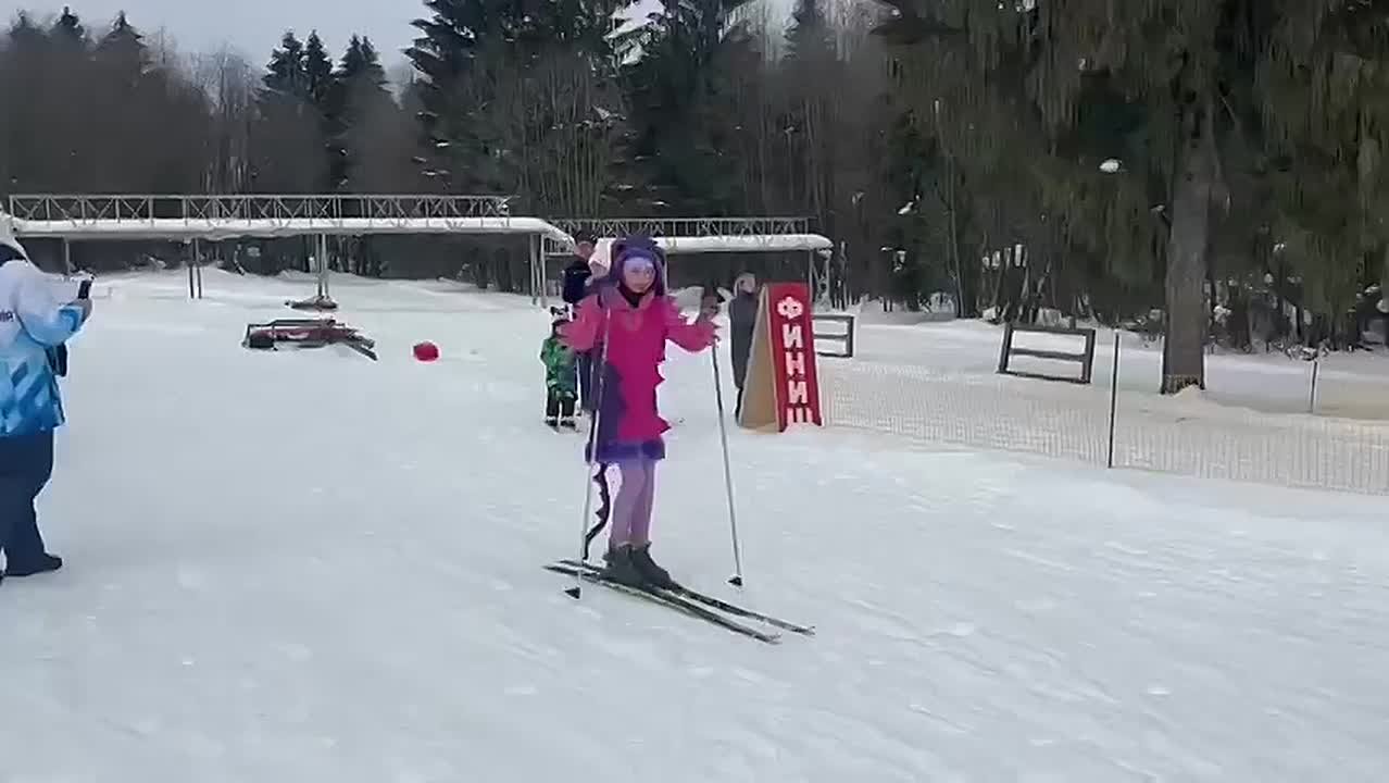 Пираты, динозаврики и три поросенка вышли на лыжню в Шексне