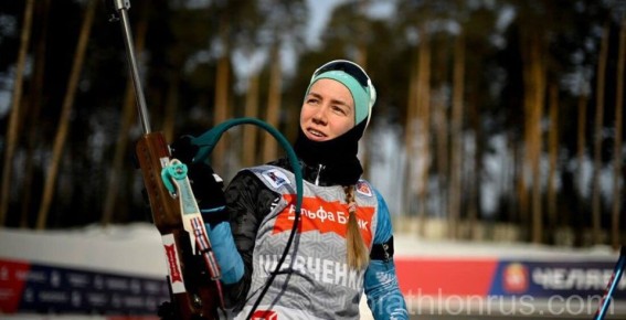 Вологжанка Наталия Шевченко стала победителем Кубка России по биатлону