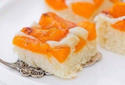 Нежный абрикосовый манник