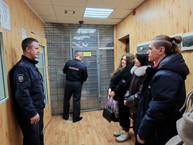 Представители Общественного совета проверили работу дежурной части ОМВД России «Великоустюгский»