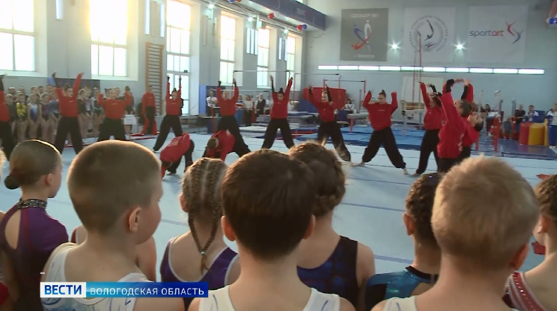 Кубок губернатора по спортивной гимнастике торжественно открыли в Вологде