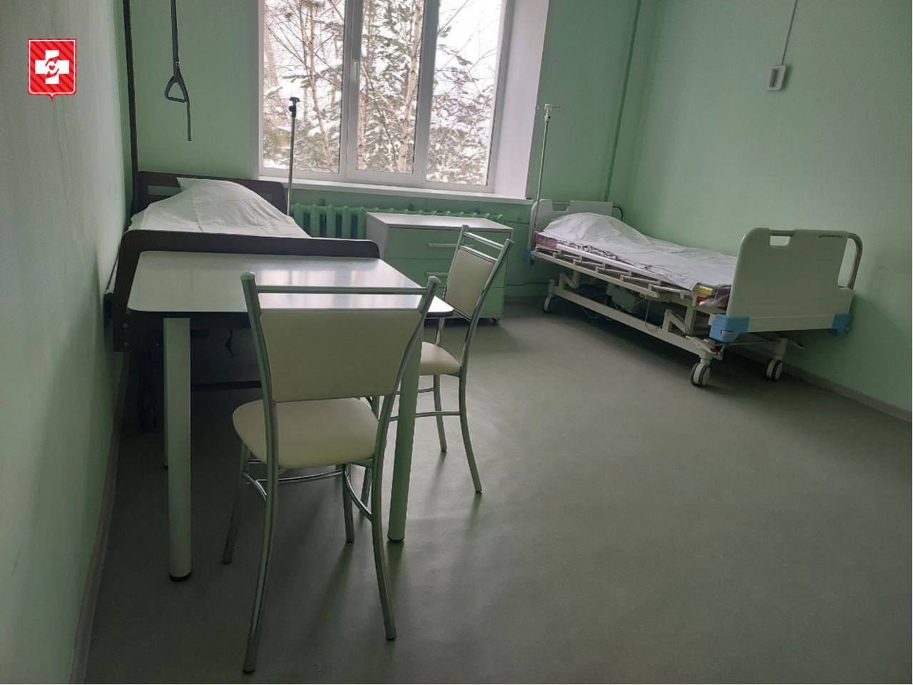 Терапевтическое отделение Харовской ЦРБ становится комфортнее для пациентов