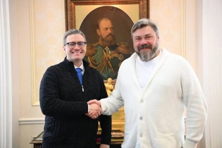 Георгий Филимонов и Константин Малофеев обсудили народосберегающие инициативы в Вологодской области