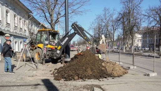 В Вологде начался второй этап благоустройства улицы Мира