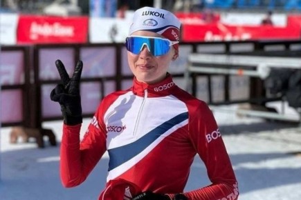 Вологодская лыжница Алина Пеклецова завоевала золотую медаль в гонке с раздельного старта на 10 км финального этапа Кубка России