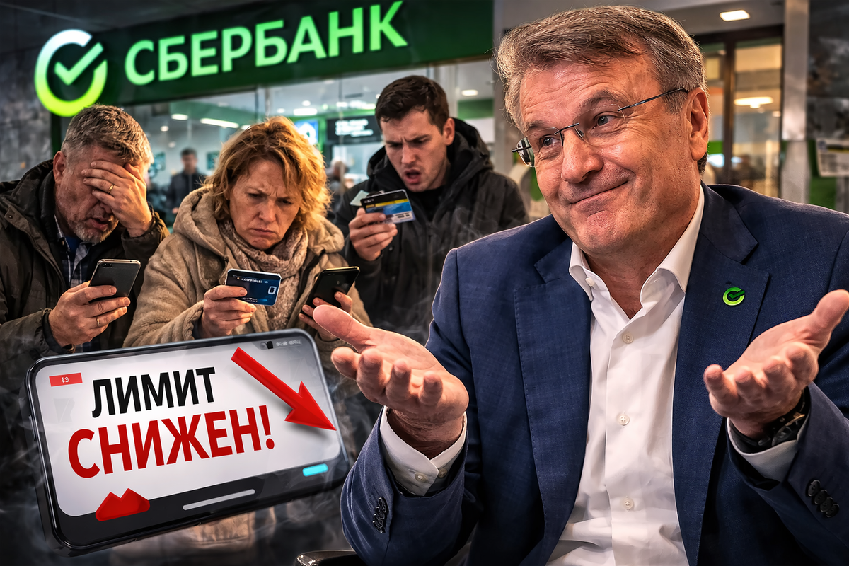 Клиенты Сбера возмущены резким снижением лимитов по кредитным картам