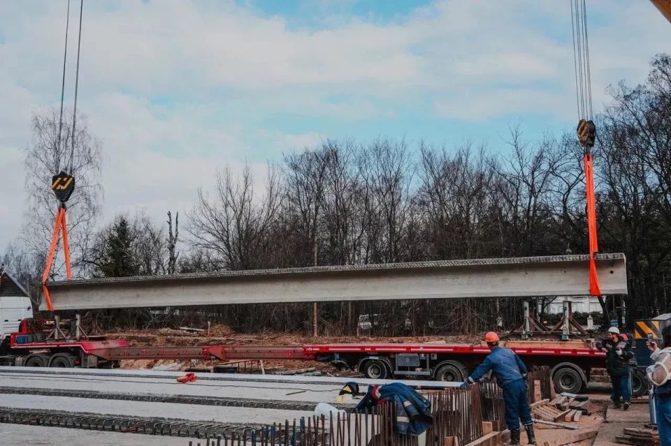 Готовность Некрасовского моста превышает 83%