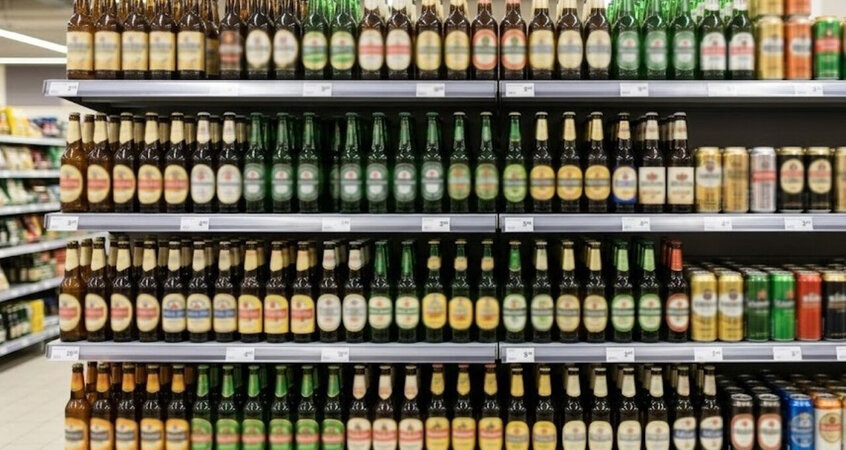 Импортное пиво уходит с белорусских прилавков