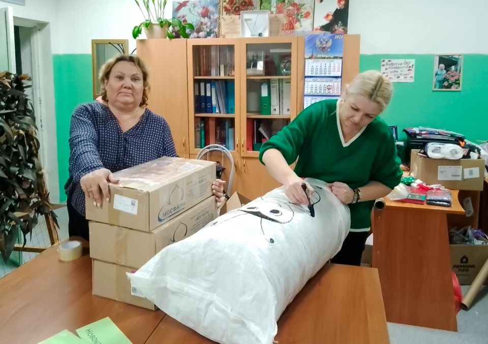 Вологодские активисты собрали важный груз для бойцов