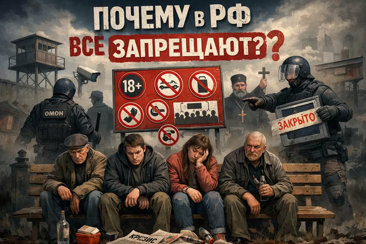 Запреты в России: уникальная реальность и настроение населения