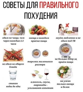 Как правильно организовать питание для эффективного похудения