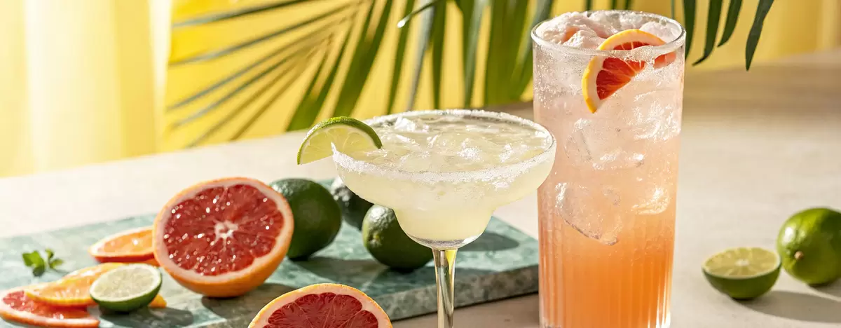 Популярные коктейли на основе текилы бланко: Маргарита и Палома