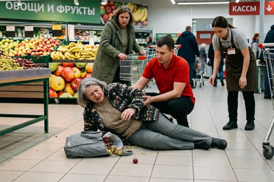 Череповчанка отсудила у магазина 450000 рублей за падение из-за виноградины