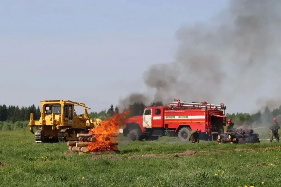 Огонь под контроль: масштабные учения прошли на Вологодчине Огонь под контроль: масштабные учения прошли на Вологодчине