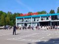 Сотрудники полиции Вологодского округа совместно с представителями УКОН УМВД России по Вологодской области организовали «Зарядку со стражем порядка» в летнем лагере