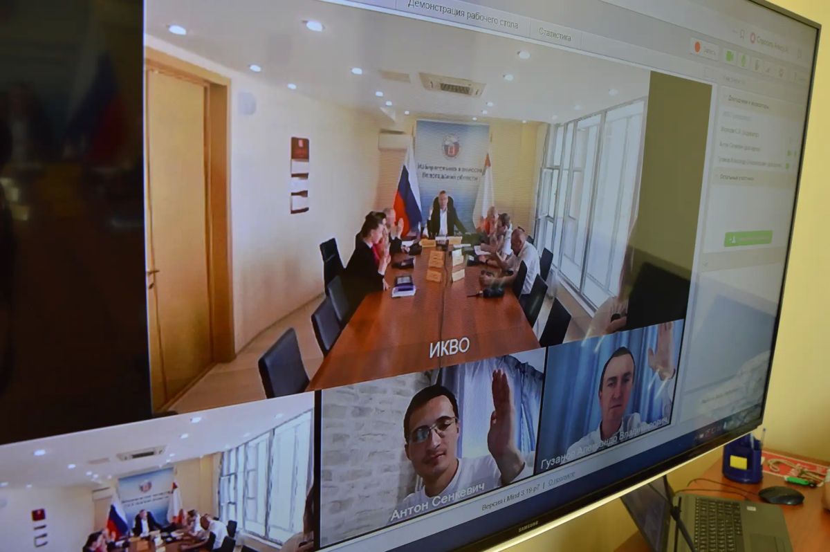 Заседание Избирательной комиссии Вологодской области