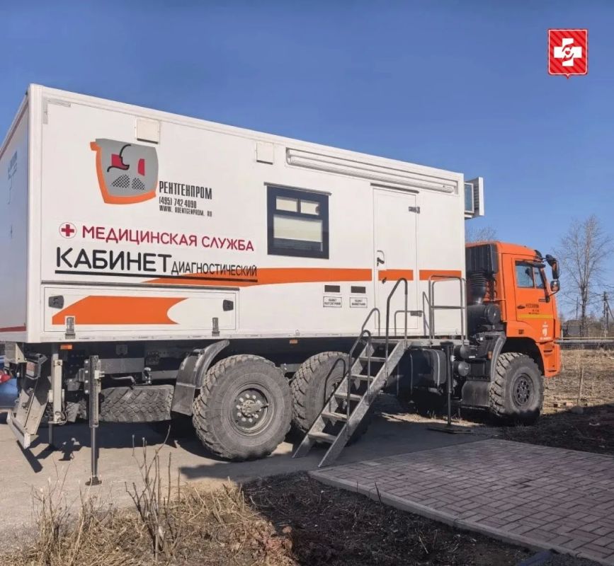Передвижной медицинский комплекс совершил почти 40 выездов в Череповецком округе