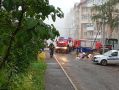Продовольственный магазин загорелся в посёлке Кувшиново