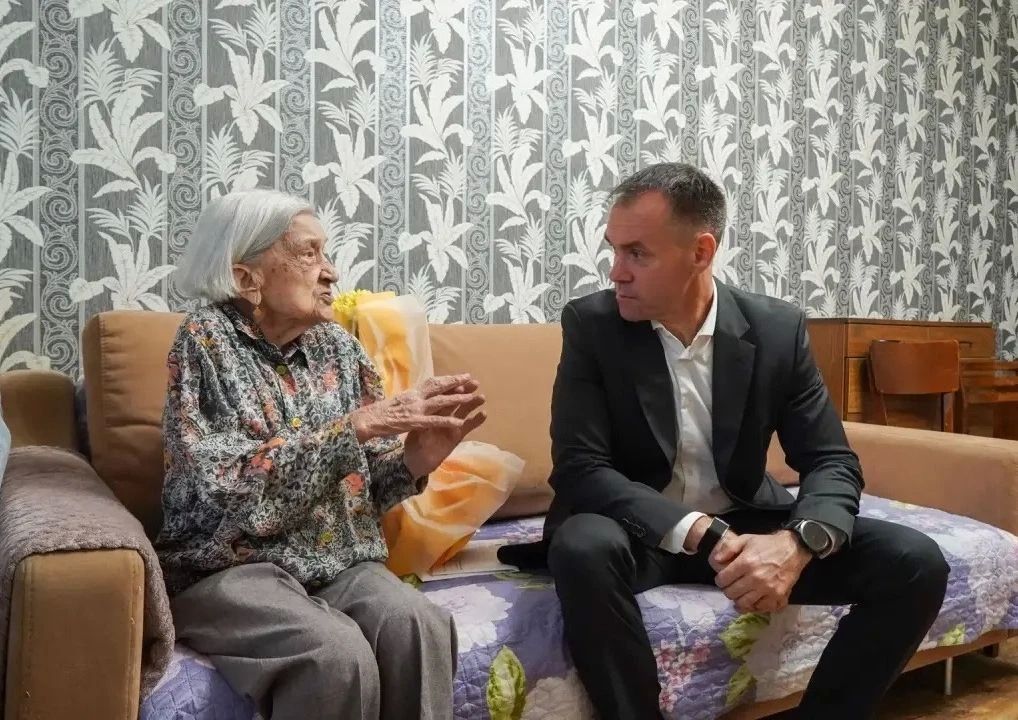 101 год исполнился жительнице Вологды Надежде Скворцовой — сестре Героя Каберова