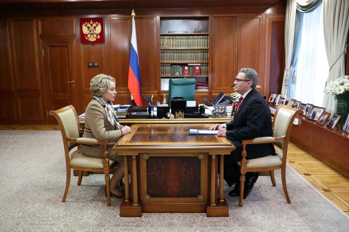 Георгий Филимонов доложил Валентине Матвиенко об итогах выборов и развитии региона