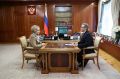 Филимонов представил Матвиенко итоги выборов на Вологодчине
